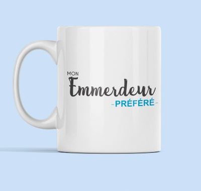 Image tasse "mon emmerdeur préféré" - MCL Sérigraphie