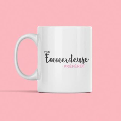 Image tasse "mon emmerdeuse préférée" - MCL Sérigraphie